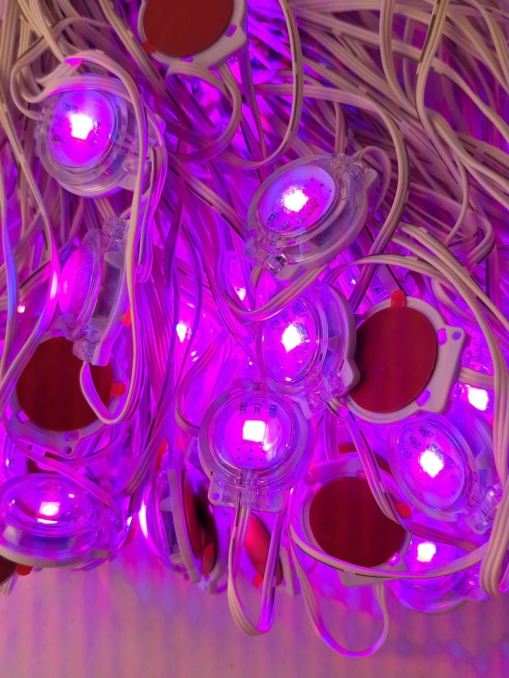 Multicolor RGB LED Pixel String Lights - Home Party Supplies